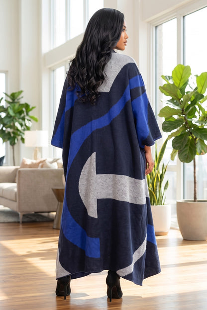 Graphic Rebellion Maxi Cardigan