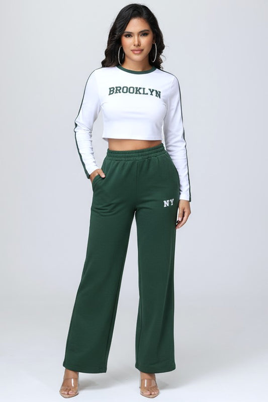 Brooklyn Crush Pant Set