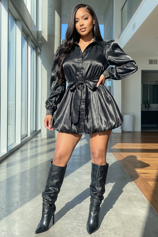 Bubble Trouble Mini Dress